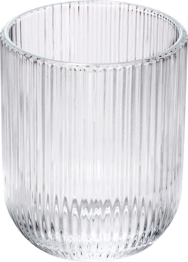 Verre côtelé stylé pour une meilleure prise en main