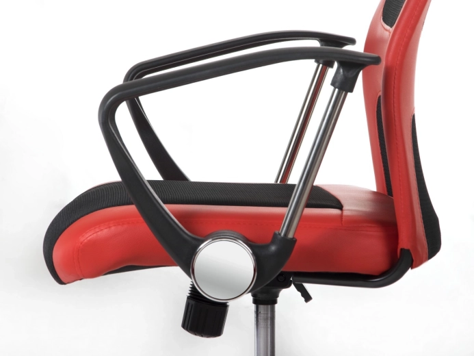 Mécanisme TILT, réglage en hauteur et base chromée stable