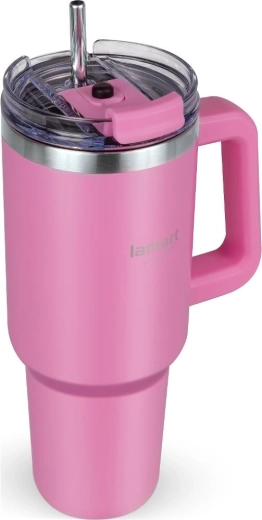 Mug isotherme Lamart Huge 1,2 l – Rose
