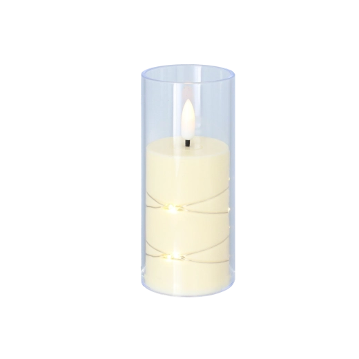 Aspect laiteux et lumière blanc chaud