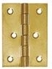Charnière articulée 40 × 1,0 mm zinguée jaune