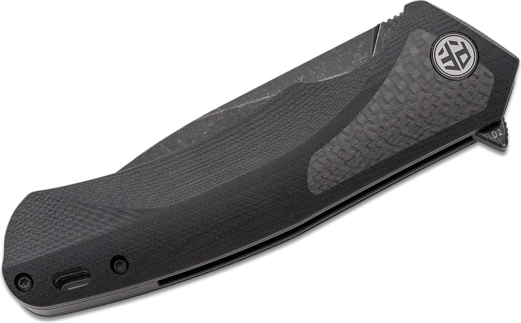 Lame D2 durable avec Black Stonewash