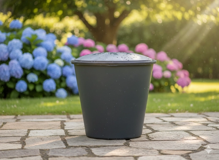 Couvercle solide pour une eau propre sans impuretés