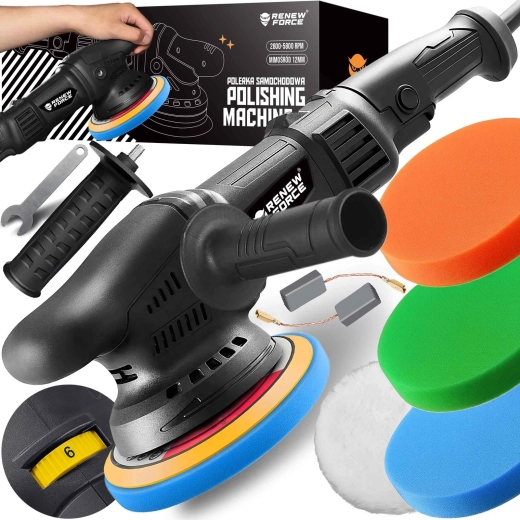 Polisseuse pour voiture Renew Force 1300 W 150 mm