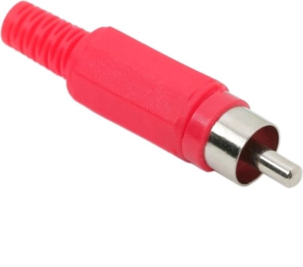 Fiche RCA avec protection anti-pliage