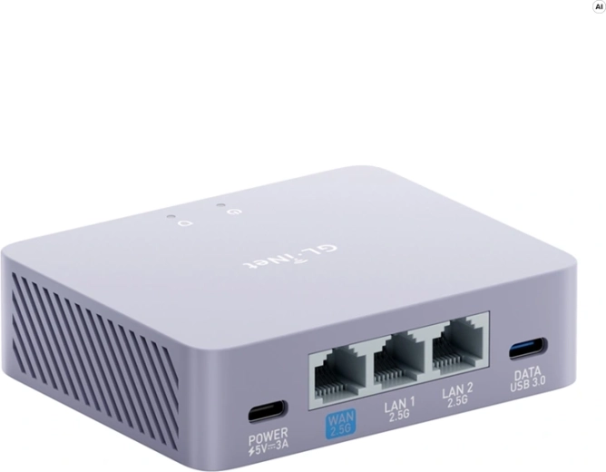 3× 2,5GbE et USB-C 3.0 pour l’extension