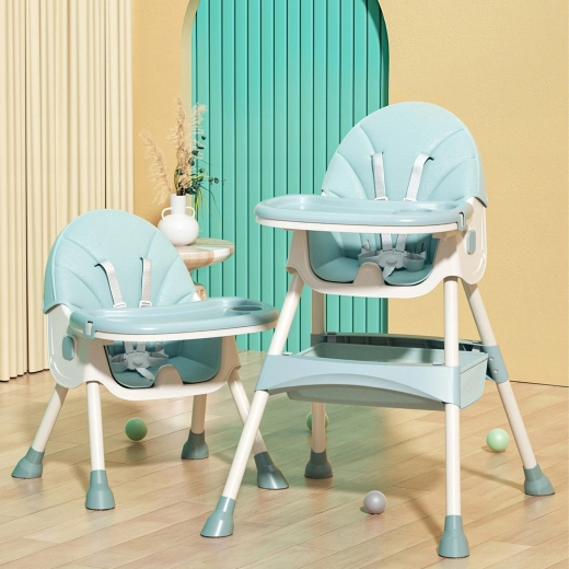 Évolutive avec l’enfant : 3‑en‑1 et deux hauteurs sans outils