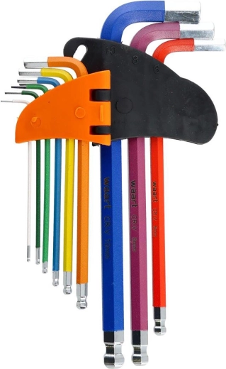 Marquage coloré clair des tailles