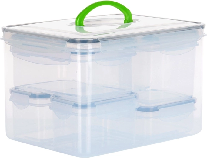 Grande boîte de transport avec poignée