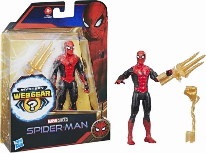 Figurine SPIDER-MAN 15 cm avec costume en toile surprise