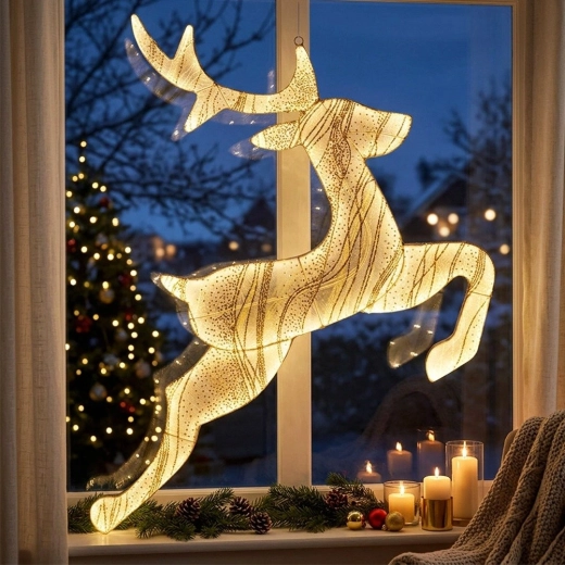 Lumière chaleureuse avec 540 LED
