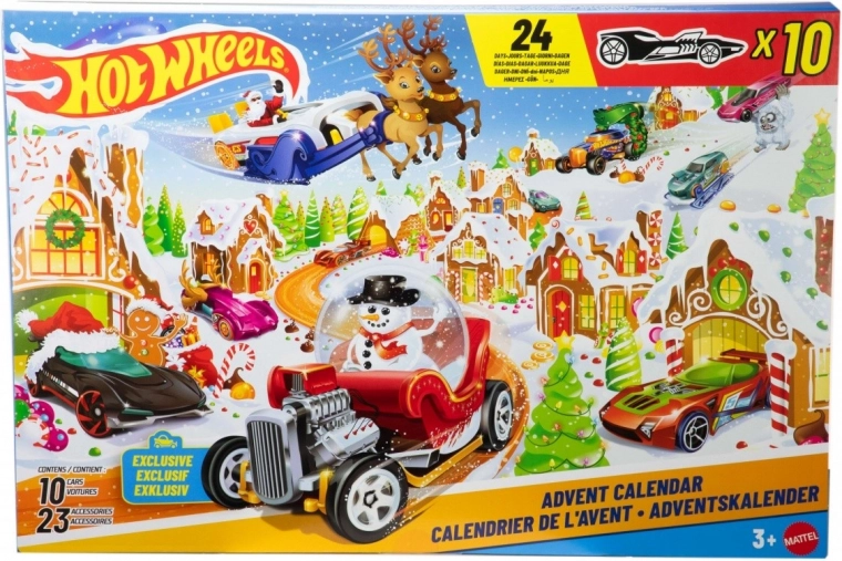 Calendrier de l’Avent HOT WHEELS 2025