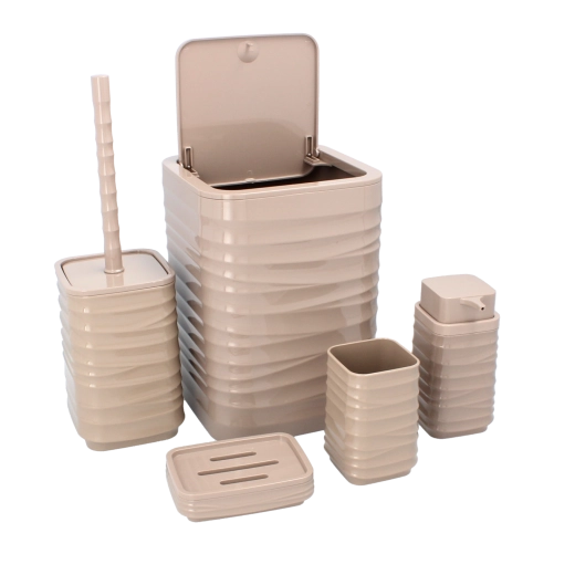 Design carré élégant à rainures