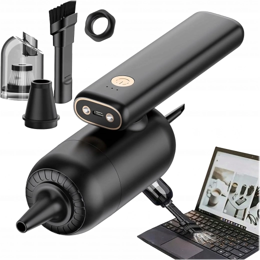 Aspiration et soufflage 2-en-1 avec riche assortiment d’accessoires