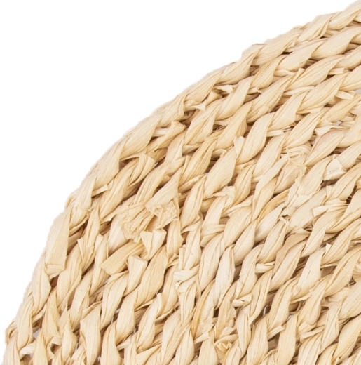 Matériau naturel et tressage artisanal