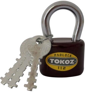 cadenas TOKOZ 112/50 avec 3 clés