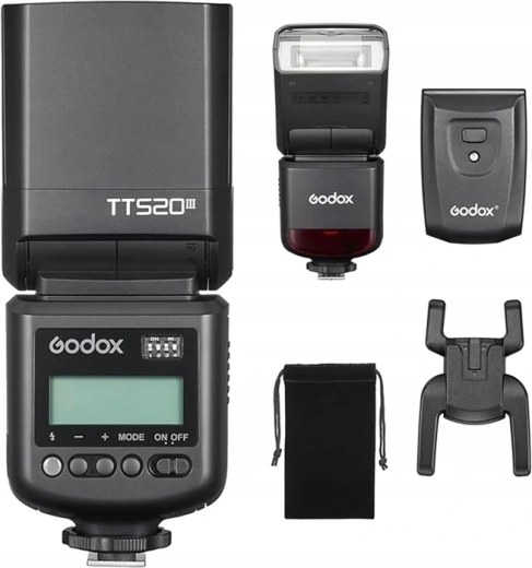 Flash Godox TT520III avec déclencheur radio
