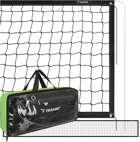 Filet de volley-ball Trizand 8,5 × 1 m avec sac de transport