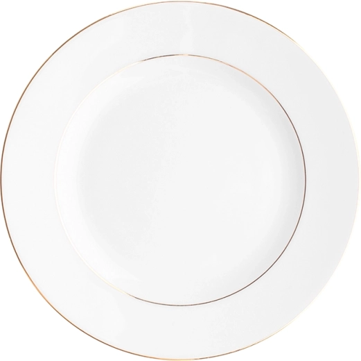 MariaPaula Klasyka – ligne dorée, assiette plate 17 cm