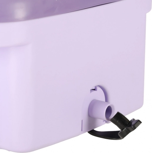 Manipulation facile et vidange de l’eau