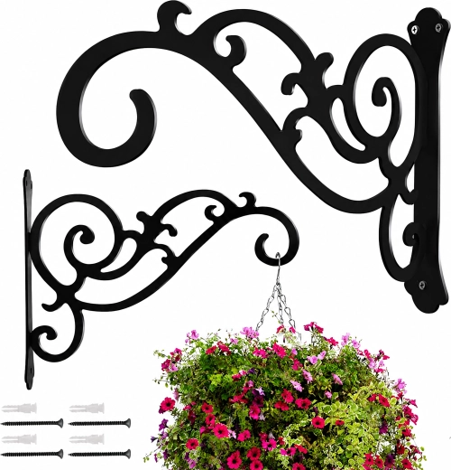 Support ornemental élégant pour suspendre des décorations
