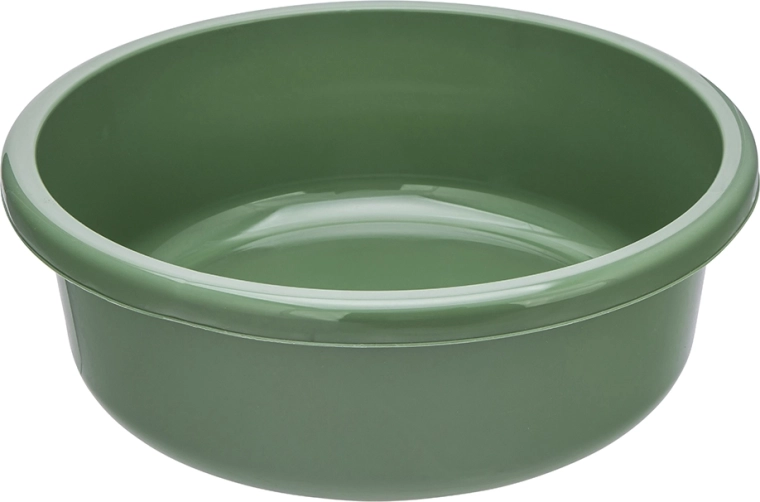 Saladier rond de cuisine 41 cm 13,5 l vert sauge