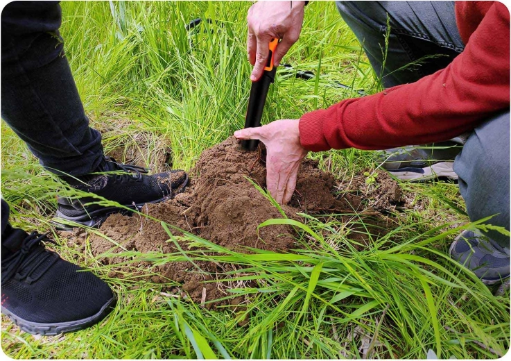 Balayage à 360° et localisation précise par la pointe