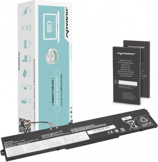 Batterie Movano L17M3PB1 pour Lenovo IdeaPad 330-15ICH et 330-17ICH 4000 mAh (45 Wh)