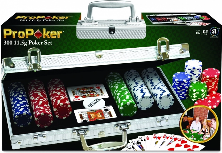 Set de poker Marchant 300 jetons