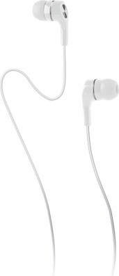 Écouteurs filaires intra-auriculaires Maxlife MXEP-01 blancs - 1 pièce