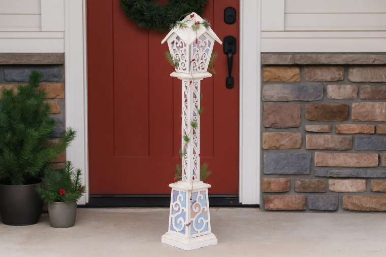 Décoration autoportante pour intérieur et sous abri