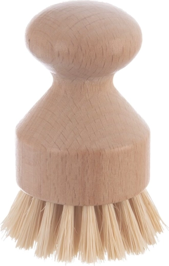 Brosse de nettoyage ronde en bambou ÉCO