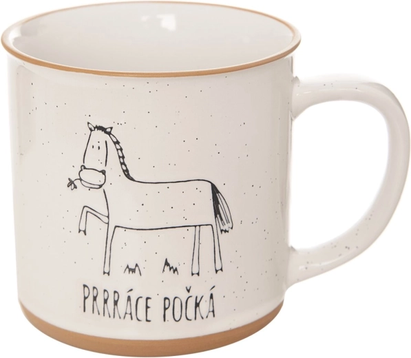 Tasse en céramique Ferme – cheval 0,53 l