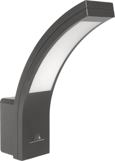 Applique murale LED 10 W pour façades – gris