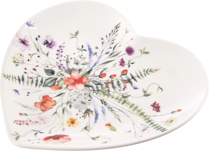 Forme de cœur romantique pour un service spectaculaire