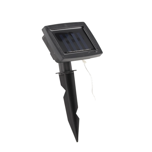 Guirlande solaire de jardin 35 LED blanc chaud, longueur 4 m