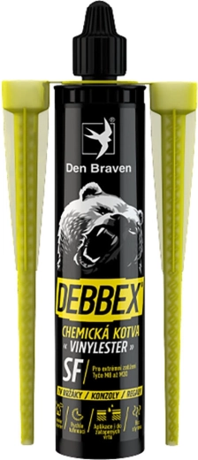 Ancrage chimique vinylester 300 ml DEBBEX PROFI