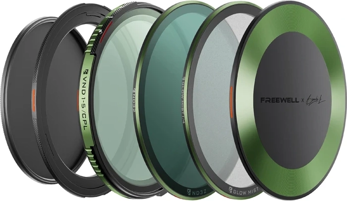 Kit de filtres Freewell Brandon Li ND/CPL à densité variable 77 mm