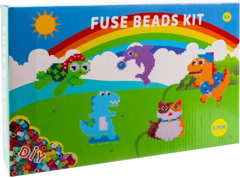 Perles à repasser XXL, set 6500 pièces Kruzzel
