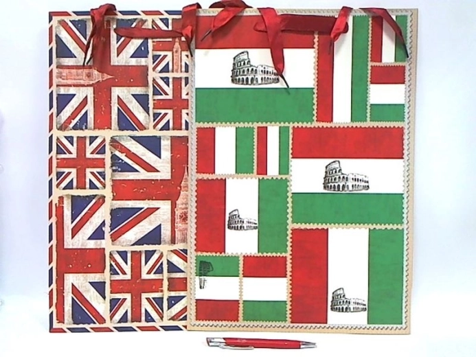 Sac cadeau Torebka prezentowa 30 × 43 cm (design 0389B)
