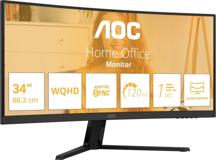Image fluide : 120 Hz, 1 ms et Adaptive Sync