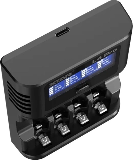 Quatre canaux indépendants pour une charge pratique