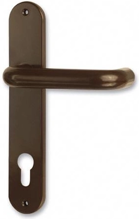 Poignée de fenêtre Standard 90, plastique brun