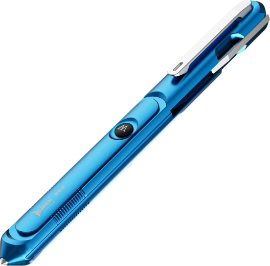 Lampe tactique Wuben E62 en forme de stylo 130 lm bleue