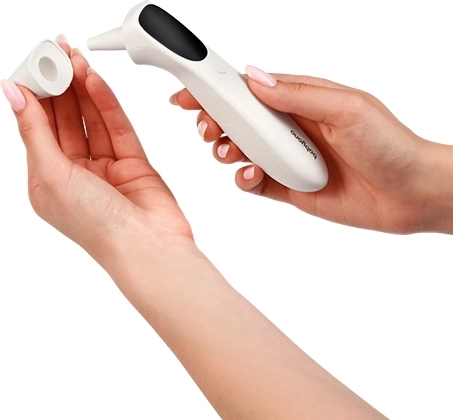 Mesure sur le front et dans l’oreille en 1 seconde