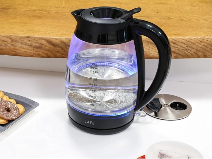 Corps en verre avec éclairage LED