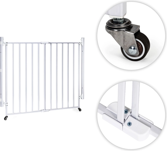 Ouverture pratique avec roulettes