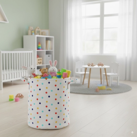 Look à pois joyeux pour tout intérieur