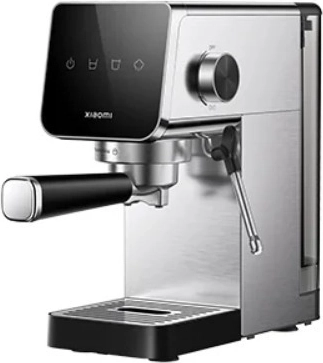 Machine à espresso à levier semi-automatique en acier inoxydable, 20 bars, commande tactile
