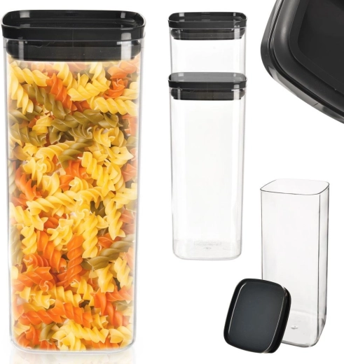 Forme carrée fine et empilable